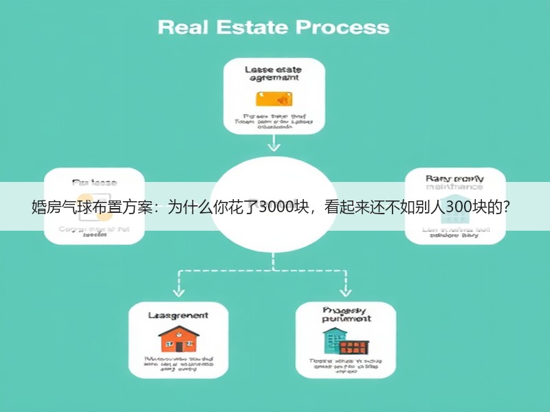 婚房气球布置方案：为什么你花了3000块，看起来还不如别人300块的？