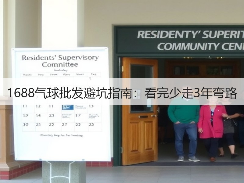 1688气球批发避坑指南：看完少走3年弯路