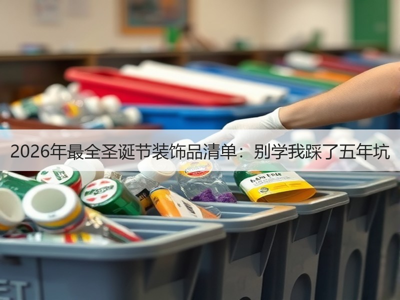 2026年最全圣诞节装饰品清单：别学我踩了五年坑