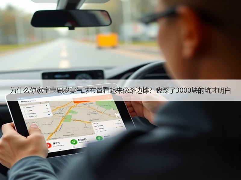 为什么你家宝宝周岁宴气球布置看起来像路边摊？我踩了3000块的坑才明白