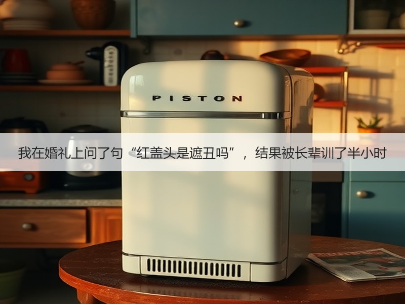 我在婚礼上问了句“红盖头是遮丑吗”，结果被长辈训了半小时