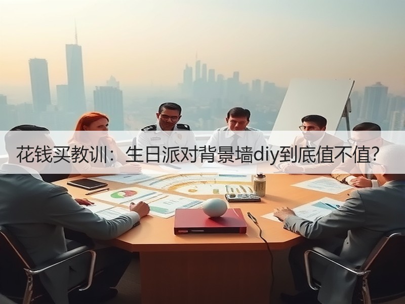 花钱买教训：生日派对背景墙diy到底值不值？