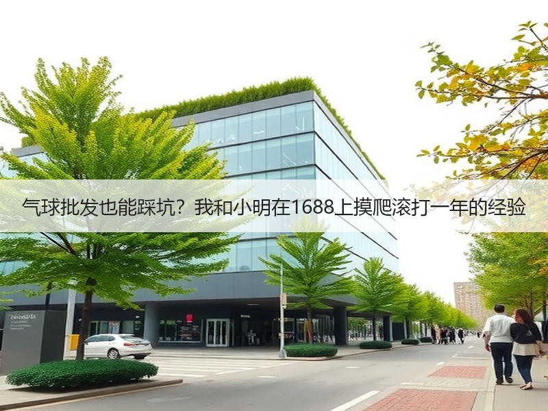 气球批发也能踩坑？我和小明在1688上摸爬滚打一年的经验