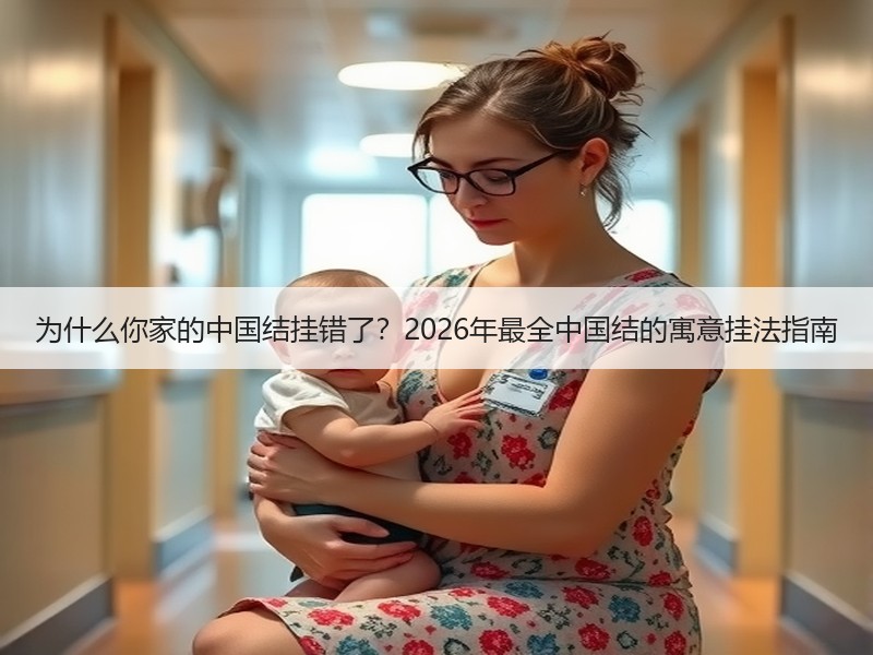 为什么你家的中国结挂错了？2026年最全中国结的寓意挂法指南