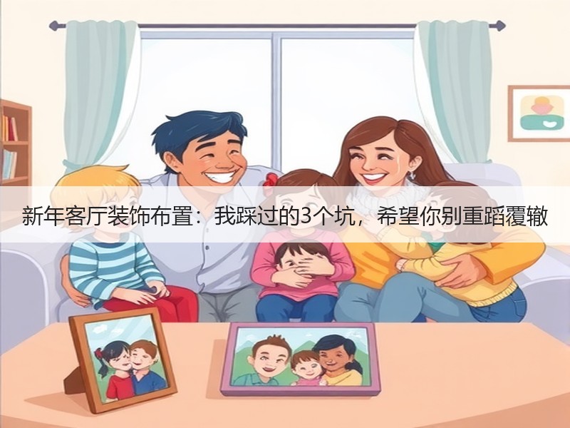 新年客厅装饰布置：我踩过的3个坑，希望你别重蹈覆辙