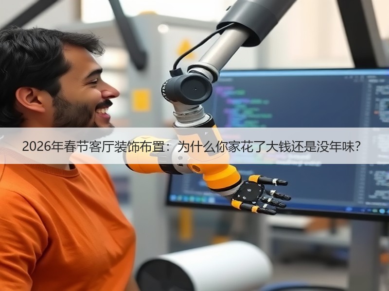 2026年春节客厅装饰布置：为什么你家花了大钱还是没年味？